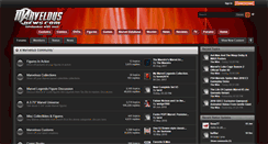 Desktop Screenshot of forums.marvelousnews.com
